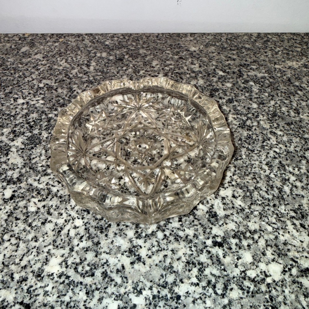 Vintage Bohemian Anchor hocking Ashtrays